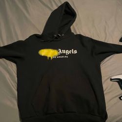 PALM ANGELS SPRAYED YELLOW  
