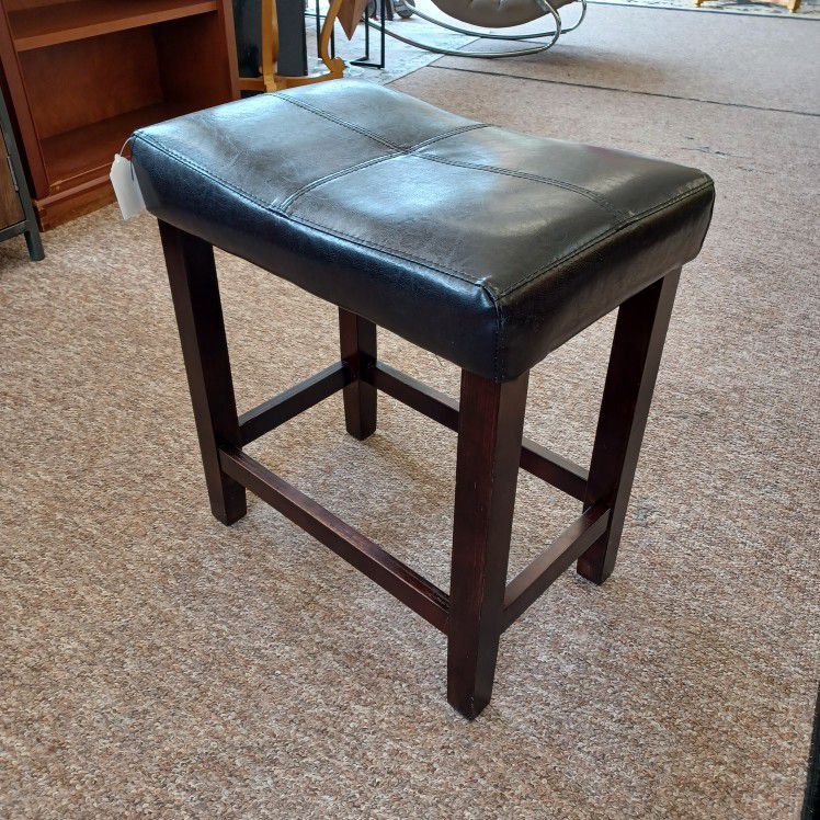 Wide Low Counter Stool