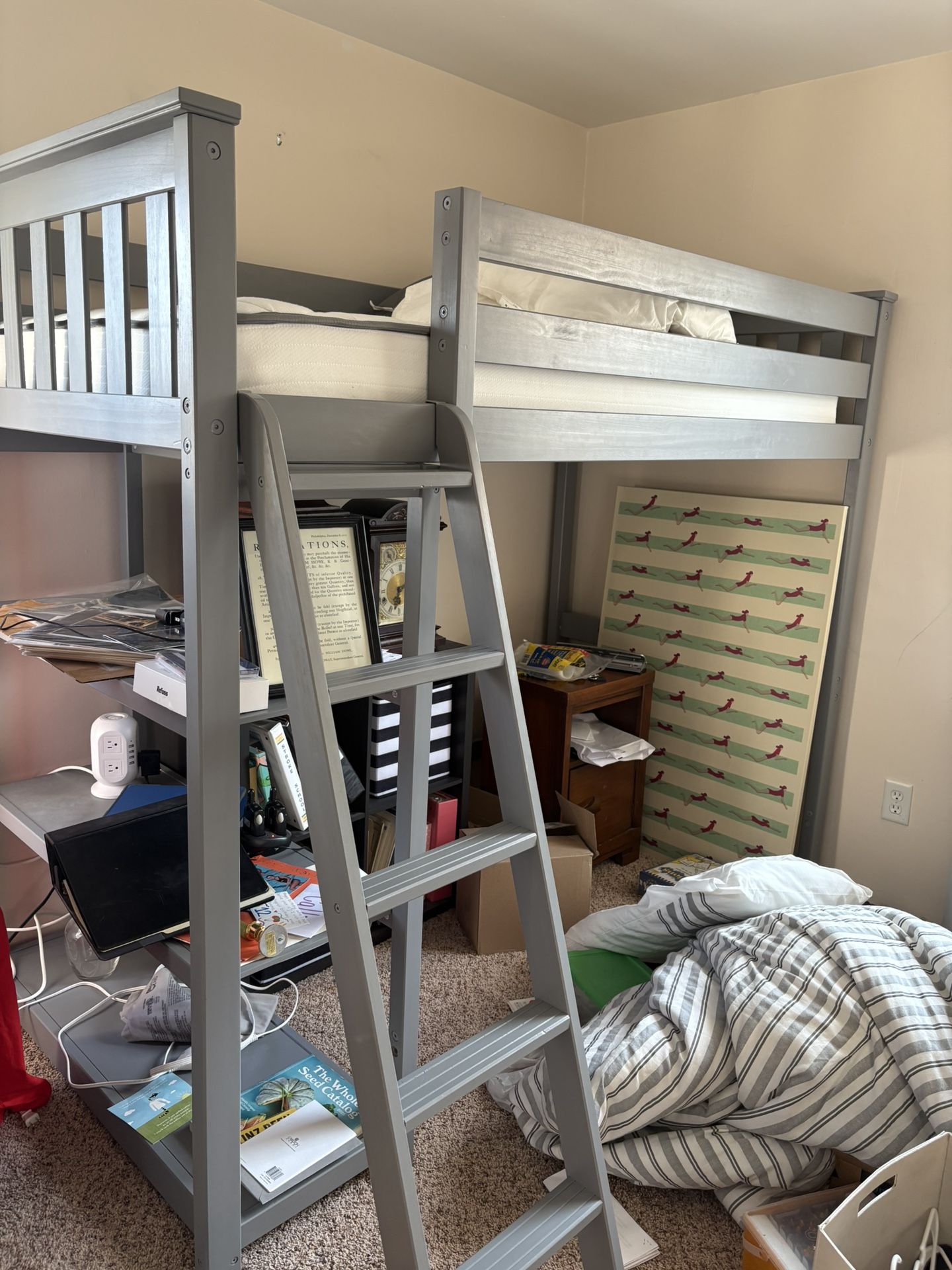 Lofted Bed