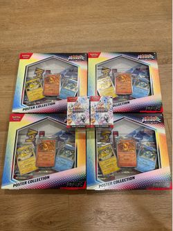Pokemon Prismatic Evolutions Booster Bundle & Poster Collection