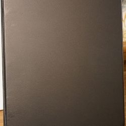 1/2 Inch 3 Ring Binder (BLACK)