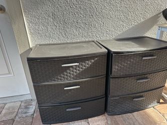 Sterilite storage drawers