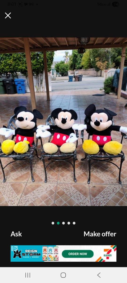 Mickie Mouse Toys Set 