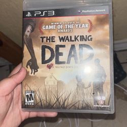 The Walking Dead Play Station 3