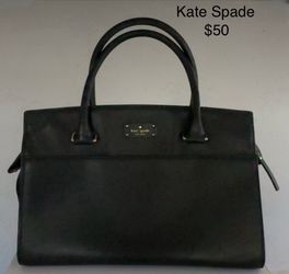 Handbags/Wallets: Kate Spade, Coach, Cole Haan, Monsac