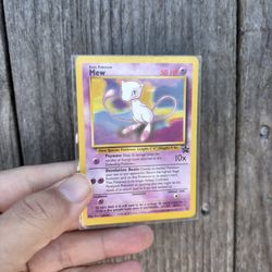 Vintage Promo mew card