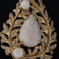 Women/Pin Brooch 14kt Yellow Gold 