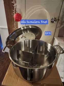 Princess House Olla Tamalera  32 Qt Nuevo 