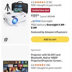 Multimedia LCD Projector