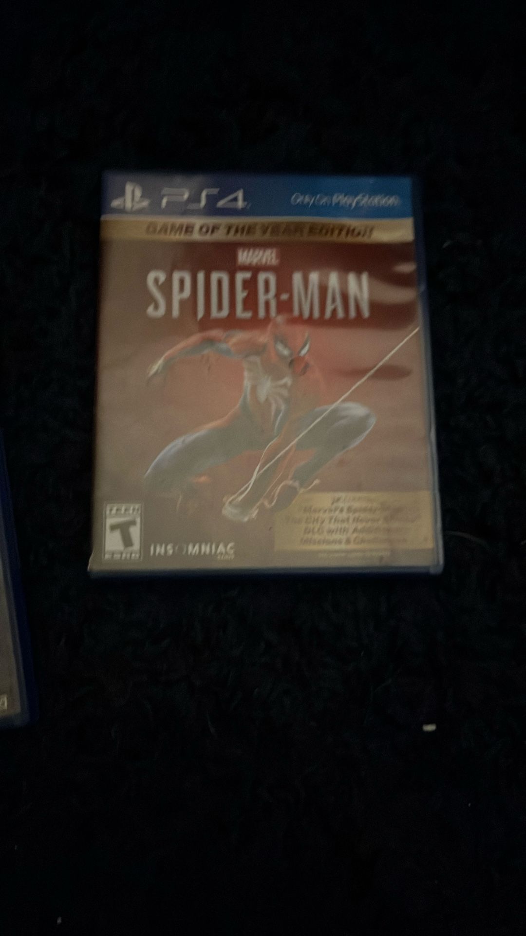 Call Of Duty Cold War,uncharted 4,and Spider Man