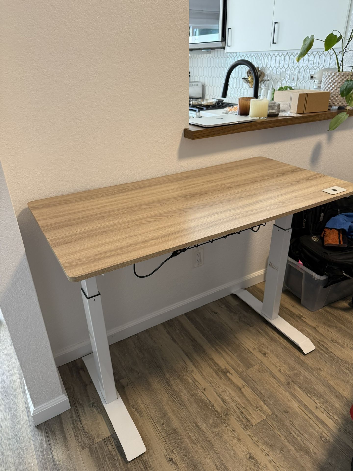 Adjustable Standing Desk Wood