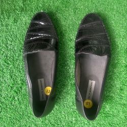 Men’s Stacy Adams Genuine Snake Skin Dress Shoes Black Size 13 Formal Luxury