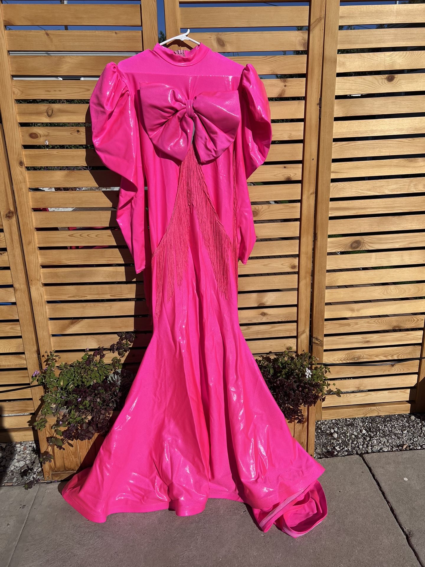 Dolly Style Pink Drag Dress
