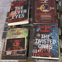 Five nights At Freddy’s Book Lot 4 For $20