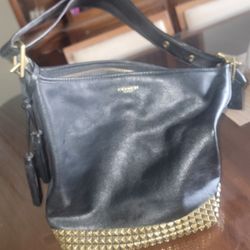 Coach Legacy Leather Studded Bag