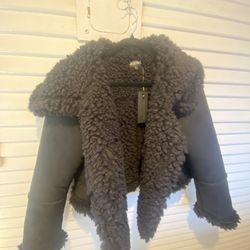 Widow Black Fur Jacket 