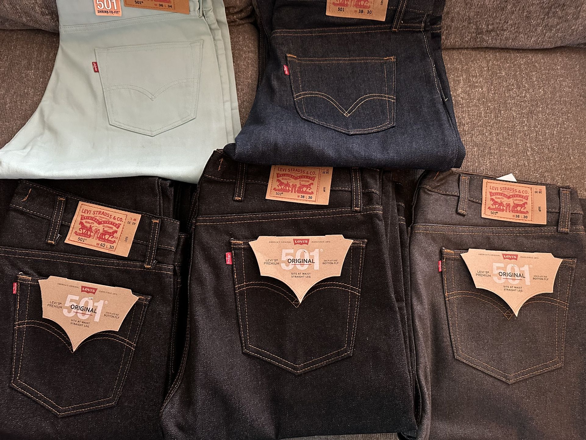 BrandNew LEVIs 501s