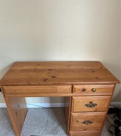 Free Wooden Desk – Pickup Only