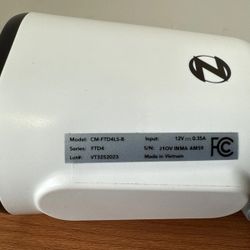 Night Owl CM-FTD4LS-B 2K 2560x1440 (4MP) Wired Add-on Camera with Spotlight