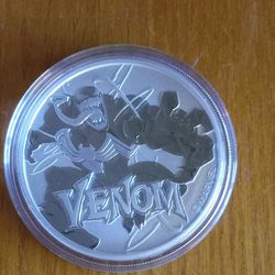 VENOM Mint 1 Ounce Silver Marvel 