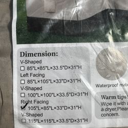 new outdoor sofa cover 