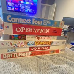 Vintage Board Games All Complete 