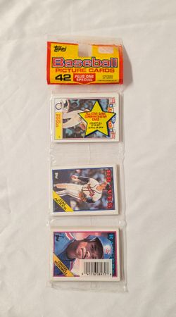 1988 Topps Baseball 43 Card Factory Sealed Rack Pack