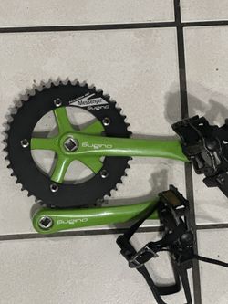 Sugino Messenger Crankset Fixie / Track Bike Parts 