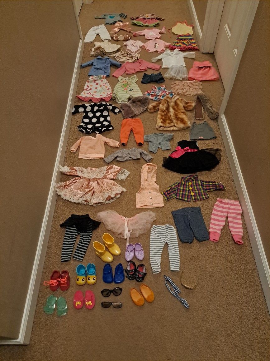 OG Our Generation Doll Clothing Lot Set