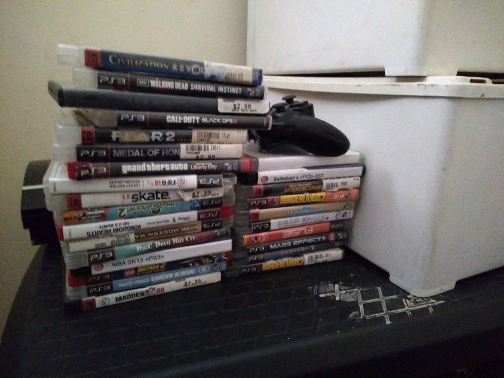 PS3 GAMES CHEAP / PS3 (NO CORDS) FOR SELL