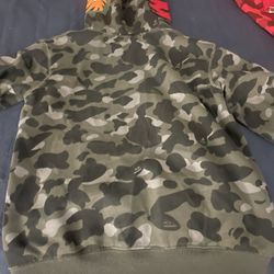 Black Bape Hoodie Size Small In Men’s  