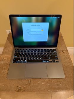 2020 MacBook Air 13 intel 1.1 8gb 128gb storage