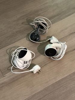 2 - Nest Indoor Cameras & 1 - DropCam