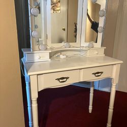 Vanity With Added LED lights