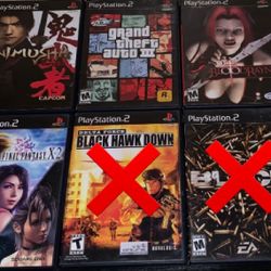 PlayStation 2 Video Games PS2 Great Titles For Sale
