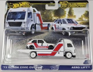 Hot Wheels Team Transport 73 Honda Civic Custom Aero Lift
