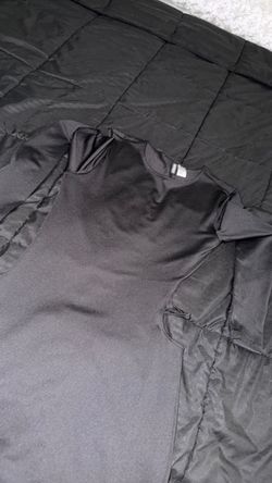 H&M long black dress size M