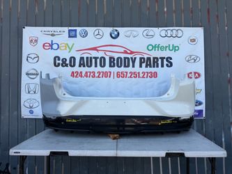 FORD MUSTANG MACH E MACH-E ✨2021 2022 2023 2024 2025 REAR BACK BUMPER COVER USED ORIGINAL OEM WITH LOWER VALANCE