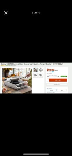 Countertop Induction Cooker
