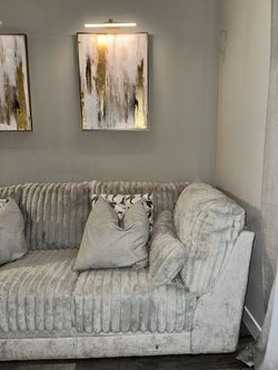 Grey Sofa 