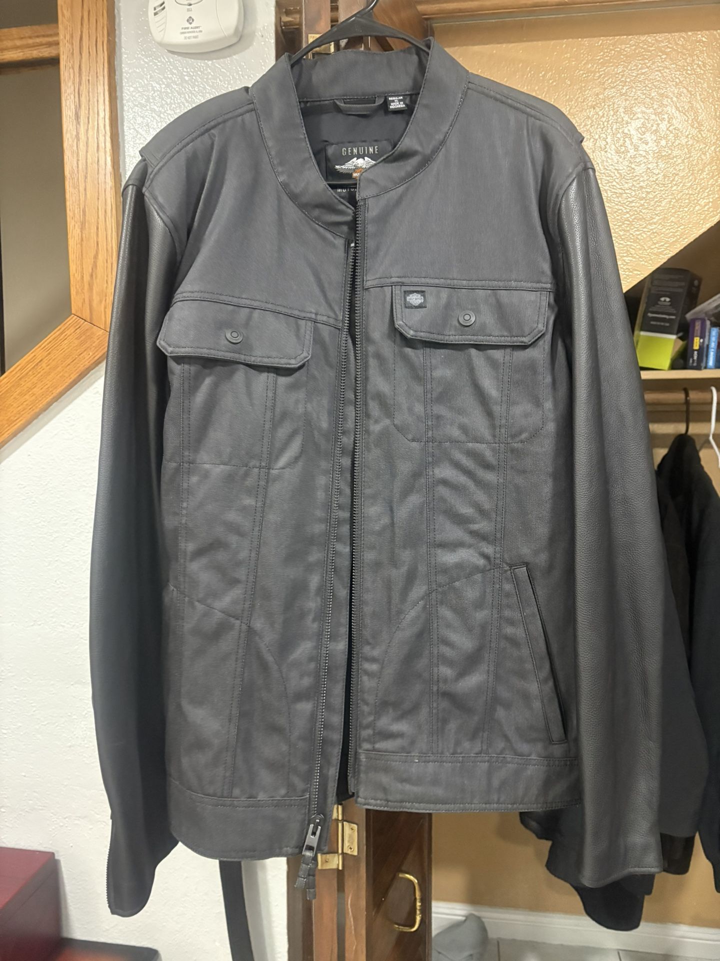 Harley Davidson Denim / Leather Jacket