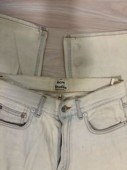 Acne Studios Light Wash Denim Jeans