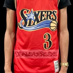 Allen Iverson 76ers nba jerseys