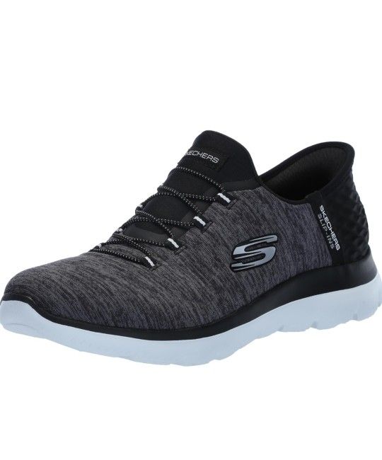 Skechers Summits Dazzling Haze - Zapatos deportivos sin cordones para mujer Talla 6.5