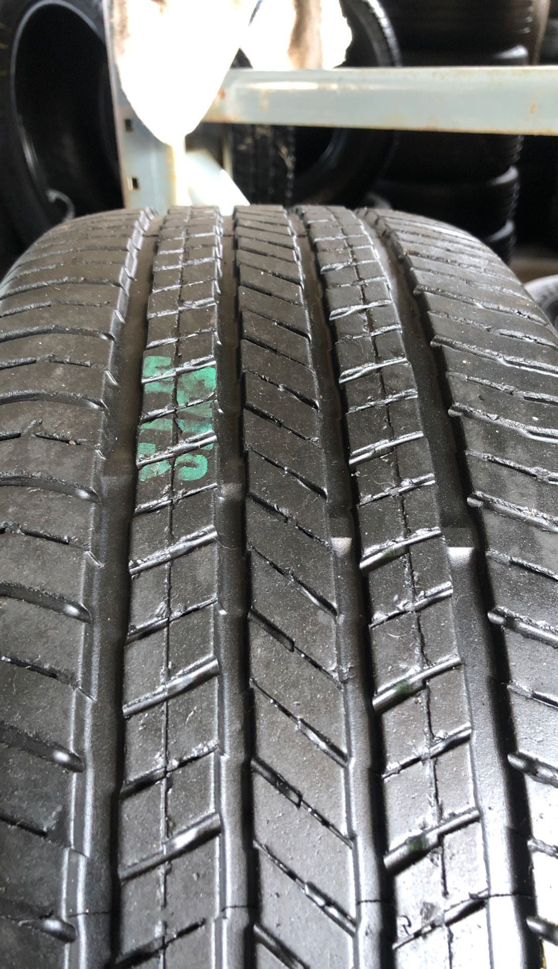 Set of semi new tires 215/60R18 Yokohama for $230 the price includes installation and balance, ask for any size you need