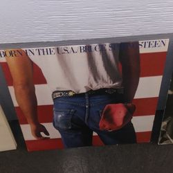 4 Bruce Springsteen LP Vinyl Records 33 rpm Excellent