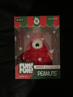 Peanuts Figure Toy Red Coat