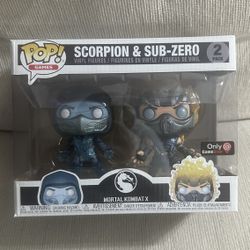 Scorpion & Sub Zero Pop Vinyl