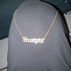 Scorpio Zodiac Chain 