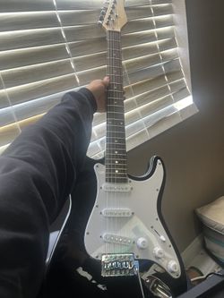 Electric Guitar And Amplifier
